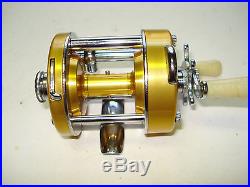 Vintage Penn Levelmatic 910 Baitcast Reel New In Box Never Used Made in USA