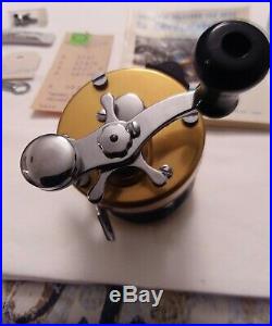 Vintage Penn Levelmatic No. 920 Bait Casting Fishing Reel with all OEM Accs GC