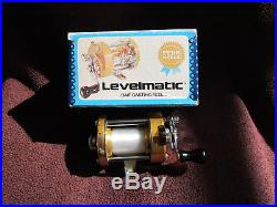 Vintage Penn Levelmatic No. 940 Big Game Bait Casting Reel withBOX GOOD COND
