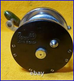 Vintage Penn Long Beach 60 Fishing Trolling Conventional Saltwater Fishing Reel