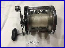 Vintage Penn Long Beach 67 Saltwater Conventional Fishing Reel Made In U. S. A