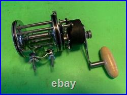 Vintage Penn Long Beach No. 259 Fishing Reel With Reel Deal 2-speed Transmission