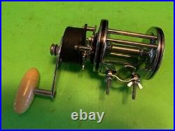 Vintage Penn Long Beach No. 259 Fishing Reel With Reel Deal 2-speed Transmission
