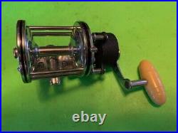 Vintage Penn Long Beach No. 259 Fishing Reel With Reel Deal 2-speed Transmission