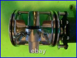 Vintage Penn Long Beach No. 259 Fishing Reel With Reel Deal 2-speed Transmission