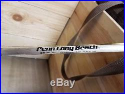 Vintage Penn Long Beach Rod Reel 3366CRG 6 1/2ft Medium Heavy Action 20-40lb