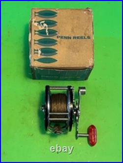 Vintage Penn Mariner No. 149 Deep Sea Reel Fishing Reel With The Original Box