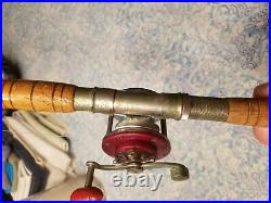 Vintage Penn Monofil 27 Fishing Reel & Rod Combo