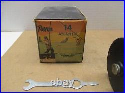 Vintage Penn No. 14 Atlantic & 14 Trade Reel & Black Box
