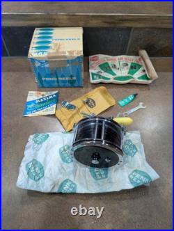 Vintage Penn No. 49M Super Mariner Reel Box, Paper, Tool, Grease, Packing Paper