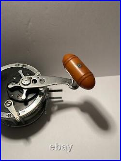 Vintage Penn No. 49 Deep Sea Reel Super Mariner With Box & Hardware CLEAN Right Han