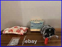 Vintage Penn No. 49 Super Mariner Fishing Reel Trolling Reel USA NEVER FISHED