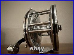 Vintage Penn No. 49 Super Mariner Fishing Reel Trolling Reel USA NEVER FISHED