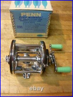 Vintage Penn Peer 109 Fresh and Salt Water Reel With Box