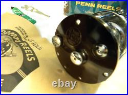 Vintage Penn Peer NO. 109MF Level Wind Fishing Reel-Made in USA