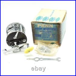 Vintage Penn Peer No. 209 Fishing Reel. With Box. Made in USA