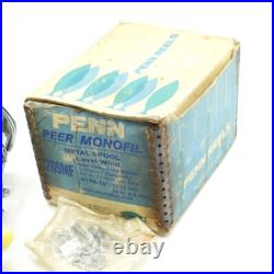 Vintage Penn Peer No. 209 Fishing Reel. With Box. Made in USA
