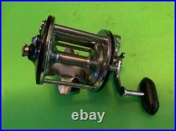 Vintage Penn Peerless No. 9 Levelwind Fishing Reel With Original Blue/white Box