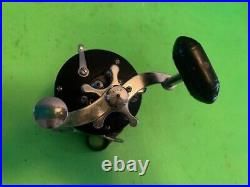 Vintage Penn Peerless No. 9 Levelwind Fishing Reel With Original Blue/white Box