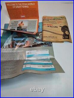 Vintage Penn Reel 209MF Peer Monofil Level Wind New in Box