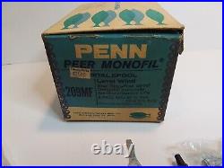 Vintage Penn Reel 209MF Peer Monofil Level Wind New in Box