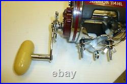 Vintage Penn Reel SENATOR 114H 6/0 High Speed Trolling Saltwater Fishing Reel