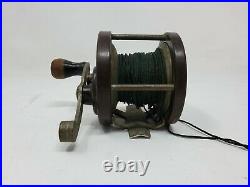 Vintage Penn Reel Seaford Trade Fishing Reel and String