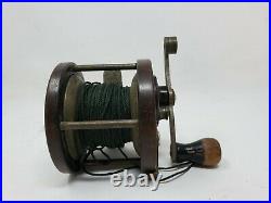 Vintage Penn Reel Seaford Trade Fishing Reel and String