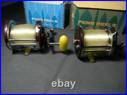 Vintage Penn Reels= 2 Jigmasters Model-500. Great Working Condition