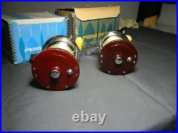 Vintage Penn Reels= 2 Jigmasters Model-500. Great Working Condition