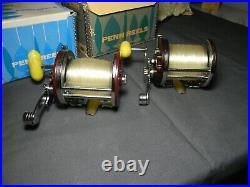 Vintage Penn Reels= 2 Jigmasters Model-500. Great Working Condition