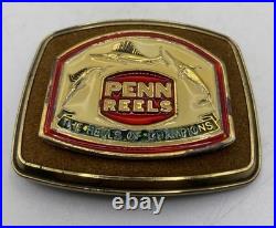 Vintage Penn Reels Belt Buckle