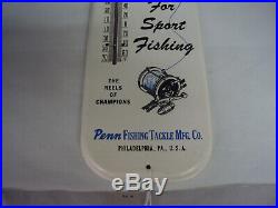 Vintage Penn Reels Fishing Thermometer 16 416-q