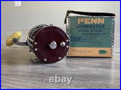 Vintage Penn Reels Jigmaster Metal Spool 500M Excellent Condition withbox