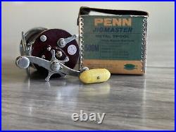 Vintage Penn Reels Jigmaster Metal Spool 500M Excellent Condition withbox
