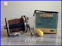 Vintage Penn Reels Jigmaster Metal Spool 500M Excellent Condition witho box