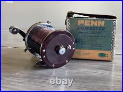 Vintage Penn Reels Jigmaster Metal Spool 500M Excellent Condition witho box