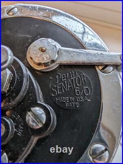 Vintage Penn Reels SPECIAL SENATOR 114H 6/0 Conventional Saltwater Fishing Reel