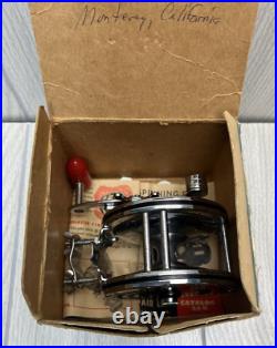 Vintage Penn Reels Super Mariner Fishing Reel 49M With Original Box & Manual