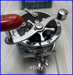Vintage Penn Reels Super Mariner Fishing Reel 49M With Original Box & Manual