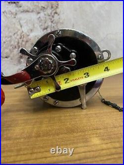 Vintage Penn SENATOR 6/0 Big Game Reel Red Handle NICE T3