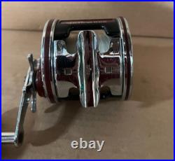 Vintage Penn SPECIAL SENATOR 113HL 4/0 Big Game Reel RED NICE