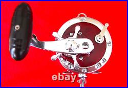 Vintage Penn SPECIAL SENATOR 113HL 4/0 Big Game Reel RED NICE USED COND! A
