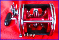 Vintage Penn SPECIAL SENATOR 113HL 4/0 Big Game Reel RED NICE USED COND! A
