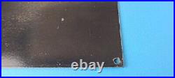 Vintage Penn Saltwater Reels Sign Fishing Gas Service Pump Porcelain Sign