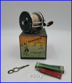 Vintage Penn Seagate Lightweight Spool Saltwater Reel Fishing Original Box L2