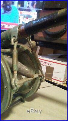 Vintage Penn Senator 10/0 Deep Sea Reel with Rod Clamp & Harness Made in U. S. A