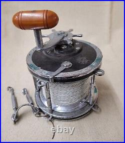 Vintage Penn Senator 10/0 Deep Sea Saltwater Fishing Reel w clamp & Bakelite