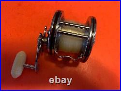 Vintage Penn Senator 110 1/0 Fishing Reel With The Original Blue And White Box
