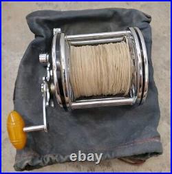 Vintage Penn Senator 112-3/0 Reel, 50's Gem In Box, Nos W Accessories